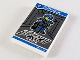 Part No: 26603pb046  Name: Tile 2 x 3 with 'PLAY-BOX', 'SPACE GAME' and Collectible Minifigures Series 16 Cyborg Pattern