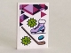 Part No: 26603pb062  Name: Tile 2 x 3 with Hockey Stick, Puck and Figure Skate Pattern (Sticker) - Set 41322