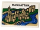 Part No: 26603pb253  Name: Tile 2 x 3 with Poster of 'MANHATTAN' Skyline Pattern (Sticker) - Set 10292