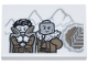 Part No: 26603pb452  Name: Tile 2 x 3 with Doctor Strange with Cape and Wong with Fur Collar, Light Bluish Gray Mountains and Portal to Dark Tan Staircase Pattern (Sticker) - Set 76218