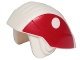 Part No: 27135pb02  Name: Minifigure, Headgear Helmet SW Rebel Trooper with Red Sides Pattern (Cloud Car Pilot)