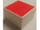 Part No: 2756bpb004  Name: Duplo, Tile 2 x 2 x 1 with Flat Sides with Shape Red Square Pattern