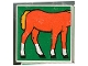 Part No: 2756pb043  Name: Duplo, Tile 2 x 2 x 1 with Horse Mosaic Picture 07 Pattern