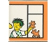 Part No: 2756pb153  Name: Duplo, Tile 2 x 2 x 1 with Town Mosaic Picture 09 Pattern