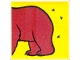 Lot ID: 296665244  Part No: 2756pb228  Name: Duplo, Tile 2 x 2 x 1 with Brown Bear Mosaic Picture 12 Pattern