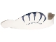 Part No: 2813pb01  Name: Tulkun Na'Vi Whale Jaw Left with Dark Blue Markings Pattern