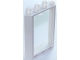 Part No: 28327c01  Name: Door, Frame 4 x 4 x 6 Corner with Trans-Clear Glass (28327 / 57895)