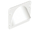 Part No: 28593  Name: Duplo Door / Window Pane 1 x 4 x 3 Flat Front with Curved Pane Arch