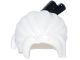 Part No: 28664pb03  Name: Minifigure, Hair Female Loose Bun with Black Chopsticks Pattern