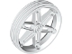 Part No: 2903  Name: Wheel 61.6mm D. x 13.6mm Motorcycle