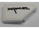 Part No: 29119pb004  Name: Wedge 2 x 1 x 2/3 Right with 'XRFUEL' Pattern (Sticker) - Set 42095