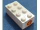 Part No: 3001oldpb09  Name: Brick 2 x 4 with Shell Logo I Pattern on Both Ends (Stickers) - Sets 642-1 / 673-1