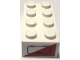 Part No: 3001pb176  Name: Brick 2 x 4 with Cargo Door on Red and White Triangles Pattern on Both Ends (Stickers) - Set 60183