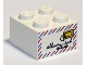 Part No: 3003px7  Name: Brick 2 x 2 with Mail Envelope Pattern