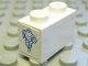 Part No: 3004pb089  Name: Brick 1 x 2 with Michelin Man Pattern on Both Ends (Stickers) - Set 8374