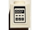 Part No: 3005pb067  Name: Brick 1 x 1 with Gas / Fuel Pump with '00°' and '320' on Black Rectangles Pattern (Sticker) - Set 75889