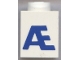 Part No: 3005ptAeb Name: Brick 1 x 1 with Blue Danish 'AE' Pattern (Bold Font) Part No: 3005ptAeb Name: Brick 1 x 1 with Blue Danish 'AE' Pattern (Bold Font)