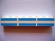Part No: 3008pb005  Name: Brick 1 x 8 with Ferry Stripes Light Blue 6 in 2 Lines Pattern