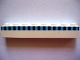 Part No: 3008pb010  Name: Brick 1 x 8 with Ferry Squares Light Blue and Black in 1 Line Pattern (Set 1581)