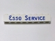Part No: 3008pb011  Name: Brick 1 x 8 with Blue 'ESSO SERVICE' Long Pattern