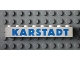 Lot ID: 257247575  Part No: 3008pb054  Name: Brick 1 x 8 with Blue 'KARSTADT' Sans-Serif Thick Pattern