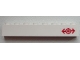 Part No: 3008pb143R  Name: Brick 1 x 8 with Train Logo Red Pattern Right (Sticker) - Set 60051
