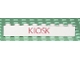 Part No: 3008px4  Name: Brick 1 x 8 with Red 'KIOSK' Thin (Letters Close) Pattern
