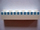 Part No: 3009p22  Name: Brick 1 x 6 with Ferry Squares Light Blue in 1 Line At Top Pattern (Set 1554)