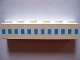 Part No: 3009pb001  Name: Brick 1 x 6 with Ferry Squares Light Blue in 1 Line At Middle Pattern