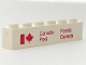 Part No: 3009pb027  Name: Brick 1 x 6 with 'Canada Post' and 'Postes Canada' Logo Pattern