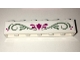 Part No: 3009pb199  Name: Brick 1 x 6 with Magenta Flower and Sand Green Scrollwork Pattern (Sticker) - Set 41068