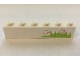 Part No: 3009pb206  Name: Brick 1 x 6 with Grass and Hearts Pattern (Sticker) - Set 7586