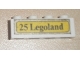 Part No: 3010pb042  Name: Brick 1 x 4 with Black '25 Legoland' Pattern (Sticker) - Set 379-1