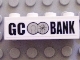 Lot ID: 63411218  Part No: 3010pb082  Name: Brick 1 x 4 with 'GC BANK' and GC Bank Logo Pattern (Sticker) - Set 7781