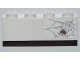 Part No: 3010pb130  Name: Brick 1 x 4 with Spider and Web on Right Side Pattern (Sticker) - Set 6242
