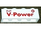 Lot ID: 222753101  Part No: 3010pb181  Name: Brick 1 x 4 with Red 'Shell V-Power' Pattern (Sticker) - Set 30196