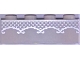 Part No: 3010pb282  Name: Brick 1 x 4 with Silver Lace Pattern (BrickHeadz Bride Torso)