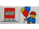 Lot ID: 369751818  Part No: 30144pb006  Name: Brick 2 x 4 x 3 with Minifigure and Balloons Pattern and LEGO Logo and URL on back
