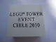 Lot ID: 21625381  Part No: 30144pb080  Name: Brick 2 x 4 x 3 with LEGO Tower Event Chile 2010 Pattern