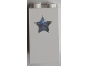 Part No: 30145pb030  Name: Brick 2 x 2 x 3 with Holographic Mirrored Star Pattern (Sticker) - Set 5942