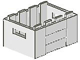 Lot ID: 379183162  Part No: 30150  Name: Container, Crate 3 x 4 x 1 2/3 with Handholds