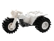 Part No: 30187c06  Name: Tricycle with Dark Bluish Gray Chassis & White Wheels