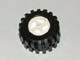 Part No: 30190c01  Name: Wheel Tricycle Center Wide with Stub Axles, with Black Tire Offset Tread Small Wide (30190 / 6015)