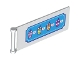 Part No: 30292pb034  Name: Flag 7 x 3 with Bar Handle with Smoothie Cups and Prices Pattern