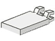 Part No: 30350u  Name: Tile, Modified 2 x 3 with 2 Clips (Undetermined Type)
