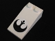 Part No: 30363pb023  Name: Slope 18 4 x 2 with Black SW Rebel Alliance Symbol Pattern (Sticker) - Set 7754