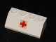 Part No: 3037pb044  Name: Slope 45 2 x 4 with Red Cross Pattern (Sticker) - Sets 386 / 770