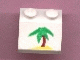 Lot ID: 404375413  Part No: 3039pb022  Name: Slope 45 2 x 2 with Palm Tree Pattern