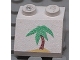 Part No: 3039pb022  Name: Slope 45 2 x 2 with Palm Tree Pattern