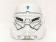 Part No: 30408pb04  Name: Minifigure, Headgear Helmet SW Stormtrooper, 2 Chin Holes, Special Forces Commander Pattern